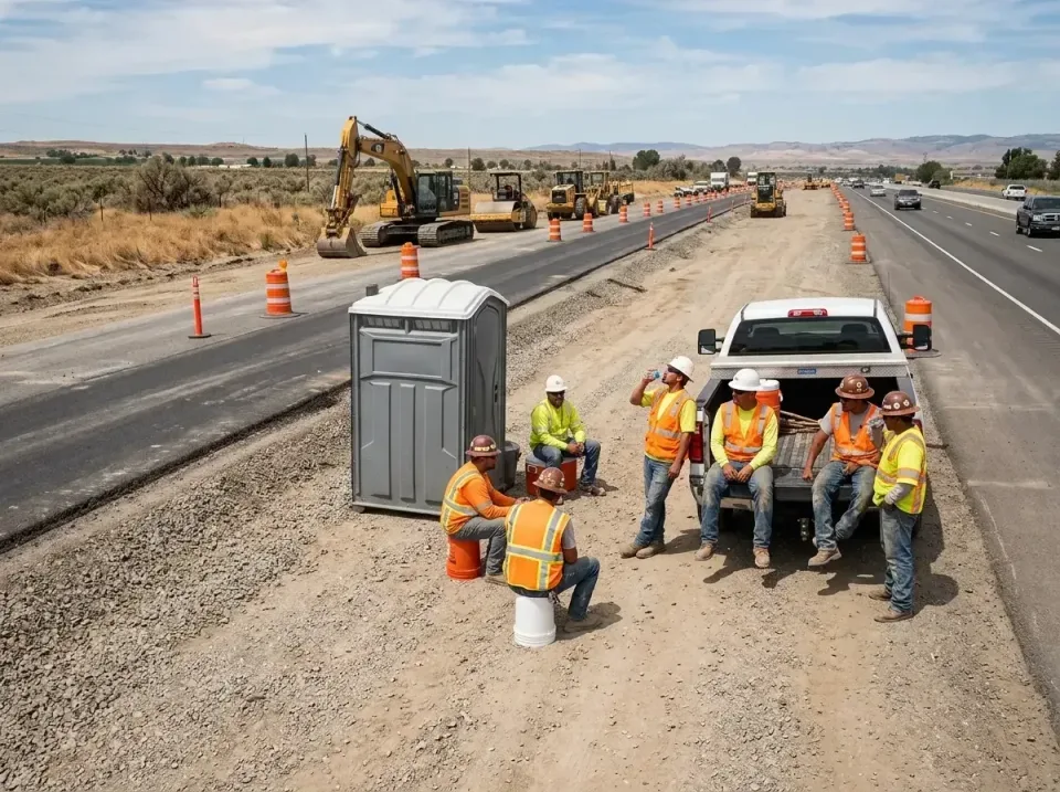 highway-road-construction-crew-007 — frequently asked questions, Porta Potty and Restroom Rentals in Ben Lomond, CA